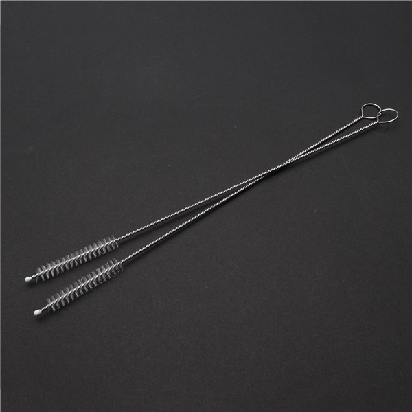 175mm Stainless Steel Straight Straws Cleaner Cleaning Brush