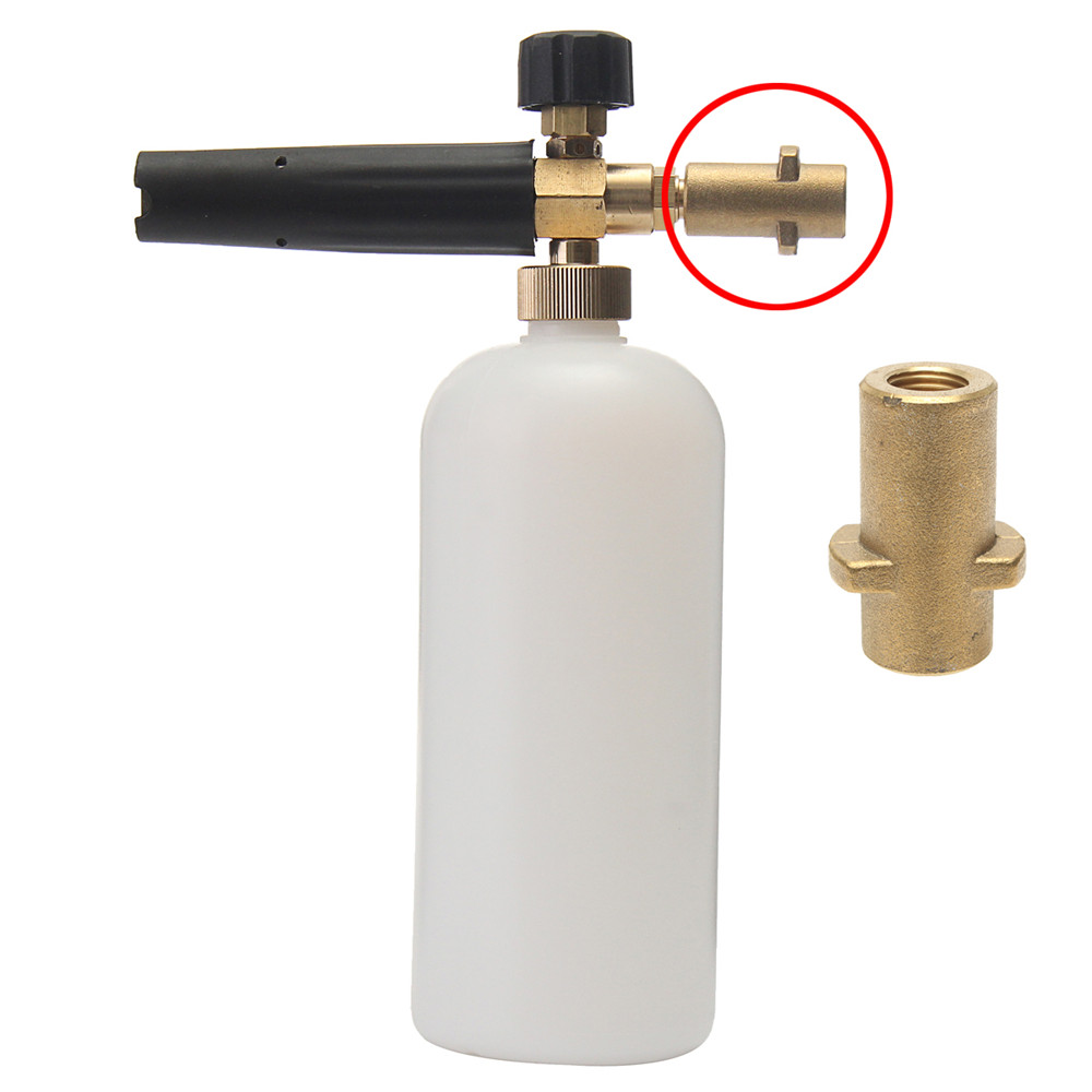 Brass Pressure Washer Snow Foam Lance Adapter