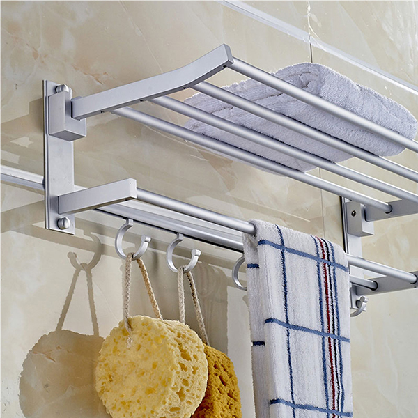 towel rack shelf