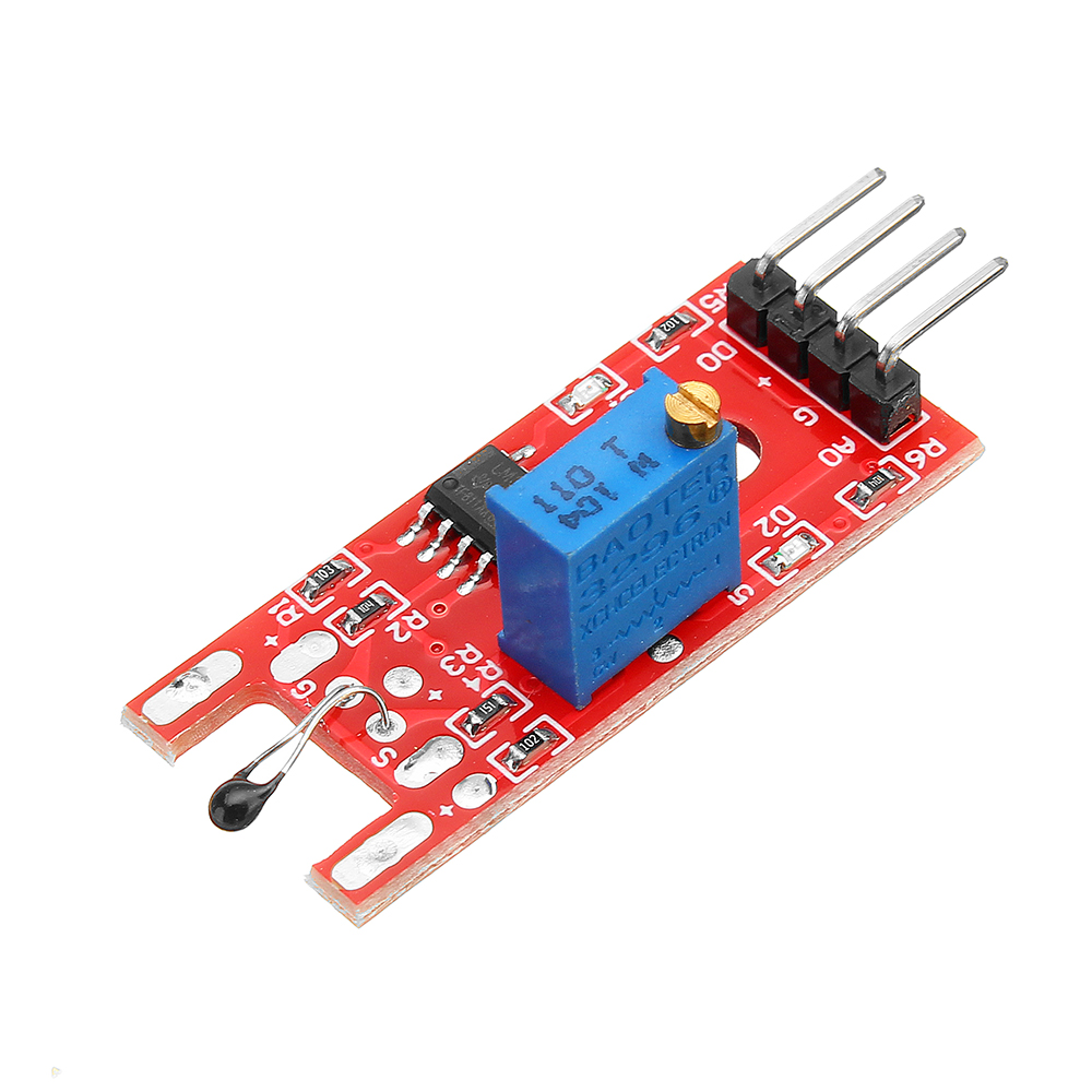 10pcs Ky 028 4 Pin Digital Temperatures Thermistor Thermal Sensor 3654
